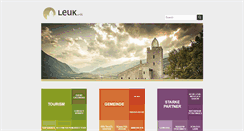 Desktop Screenshot of leuk.ch
